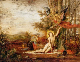Christ avec des anges
